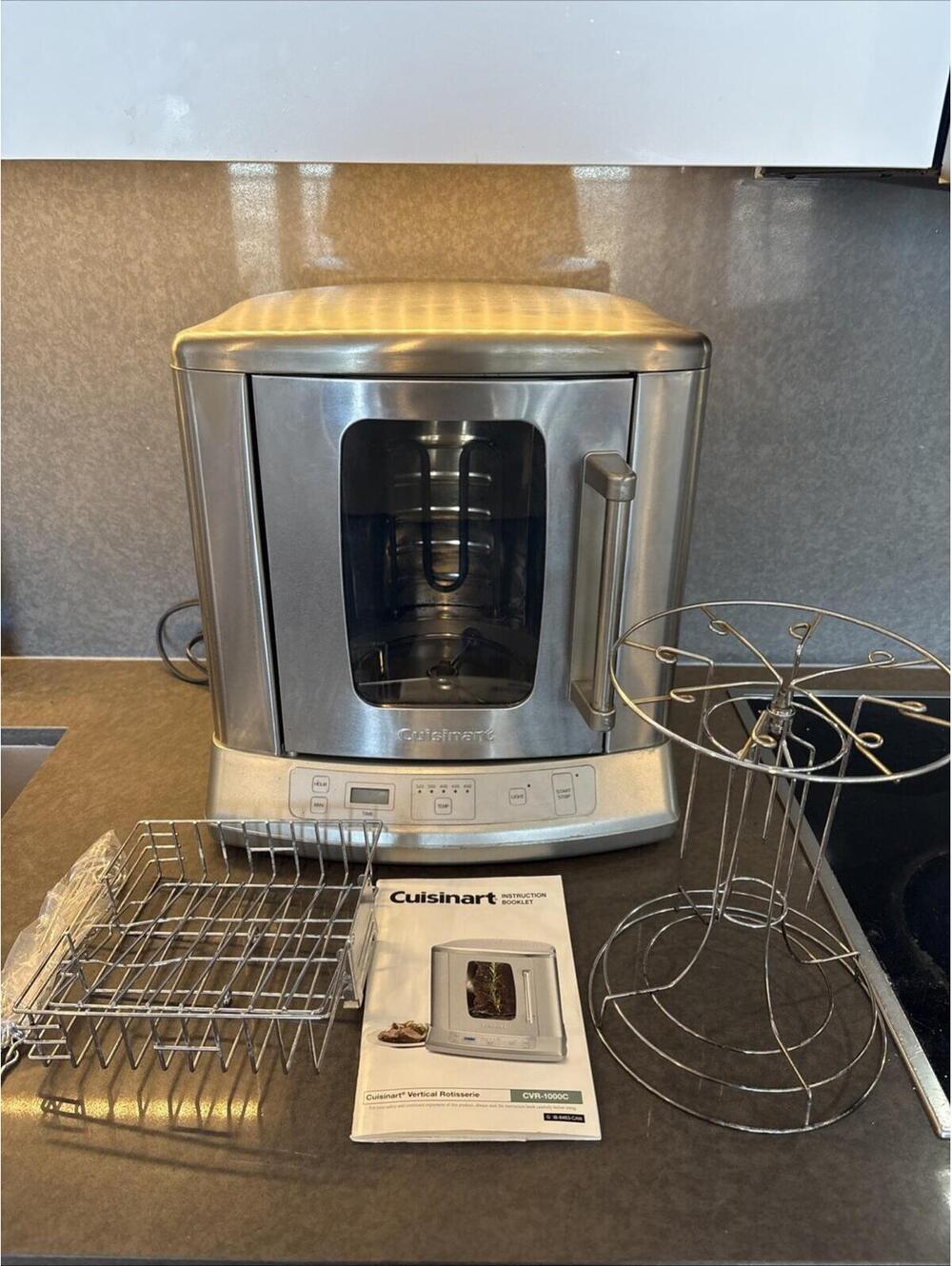 Cuisinart - CVR-1000c Vertical Countertop Rotisserie with Touchpad Controls